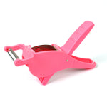 Compact and sleek design of the 2-in-1 kitchen tool, ideal for easy storage.
