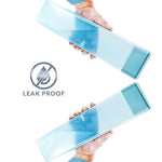 Ergonomic design of the 940ml water bottle featuring a comfortable contoured grip.