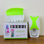 Diagram showing the detachable components of the dispenser for easy cleaning.