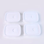 Airtight BPA-free food storage containers in multiple colors