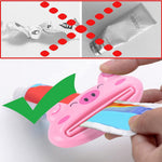 Front view of the animal design toothpaste tube squeezer in a charming animal shape.