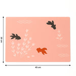 Decorative dining table placemat enhancing home dining decor