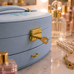 Divided compartments of jewelry box for organized storage in India