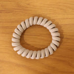 Assorted colors of telephone wire style hair bands