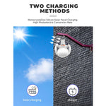 Fully unfolded Solar Camping Light, maximizing solar panel exposure.