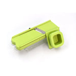 Compact dry fruit slicer demonstrating its versatile use in the kitchen.
