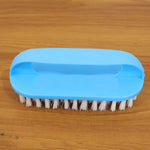 Heavy-duty scrub brush tool designed for deep cleaning stubborn dirt and stains.