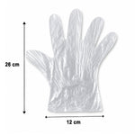 Hygienic disposable gloves for kitchen and cleaning