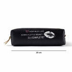 Stylish printed stationery case in compact size