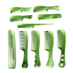 Glam kit multipurpose hair comb set with assorted styling combs