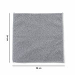 Texture close-up of the microfiber fabric showing absorbent fibers