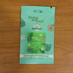Hanging green apple deodorizing gel for small spaces