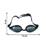 Flexible silicone kids goggles for swimming