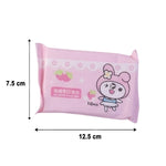 Moist wipes for kids cleaning and hygiene