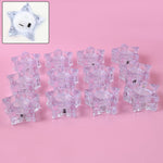Battery operated LED crystal decorative candles flameless and safe