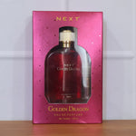 Golden Dragon fragrance perfume bottle with premium design