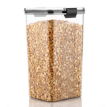 Transparent 1700 ML plastic food storage container keeping kitchen organized