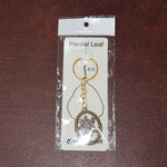 Maa Durga Golden Keychain packaged in Peepal Leaf blister pack