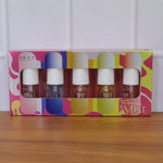 Compact perfume spray gift set suitable for travel