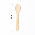 Eco-friendly wooden spoons serving hot and cold foods, showcasing versatility.