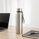Mini air cooler and stainless steel water bottles combo for office desk