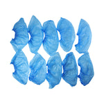 Pack of 5 pairs of disposable plastic shoe covers
