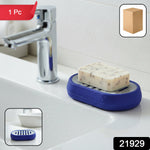 Bathroom soap dish tray with anti-slip design