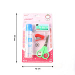 Colorful stationery and crafting tools designed for children’s safe crafting projects