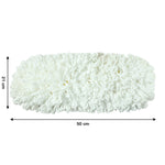 Dust mop replacement head (50x20cm) laid out flat to show full size.