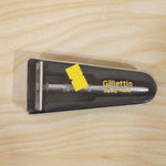 Travel-friendly stainless steel safety razor kit