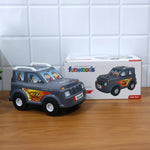 Toddler push toy SUV car with smooth rolling wheels