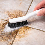 Cleaning brush for grout and narrow gaps in household cleaning