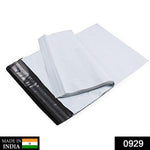 Stack of FERVENT Tamper Proof Courier Bags, 14x16 inches, for secure shipping.