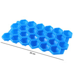 Reusable silicone ice tray designed for beverages and cocktails