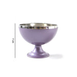 Stylish stainless steel dessert bowls for entertaining