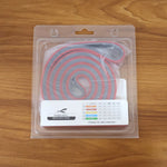 Close-up view of resistance band for strength training and rehab