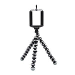 Natation flexible Gorilla Pod tripod with a DSLR camera mounted, ready for use.