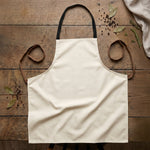 Close-up of adjustable apron straps