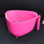 Lifestyle image of Supermom triangular kitchen colander in modern kitchen