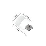 Multiple angles showing the mini LED light's simple design and ease of use.