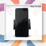 A mobile phone positioned stably in the PHOBIA Car Vent Mobile Holder.