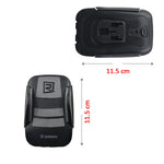 The PHOBIA Car Vent Mobile Holder displaying a smartphone in landscape orientation.