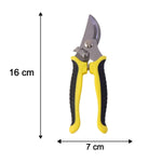 Pruning shears size guide for comfortable handling