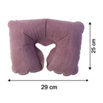 Size guide for travel neck pillow