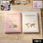 Compact passport holder wallet with multiple slots