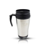 Robust insulated coffee cup designed for daily use.