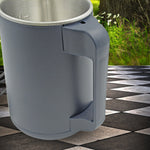 Elegant side view of the Dabster 300W electric coffee and spice grinder.