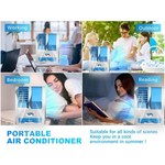 Additional view of mini bladeless air conditioner