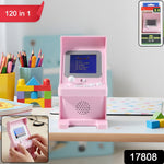 Electric mini arcade game console perfect for nostalgic gaming fun