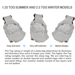 Ergonomic baby carrier highlighting the hip seat designed for healthy M-position posture.